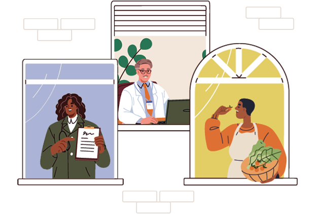 zorgspecialisten in de wijk